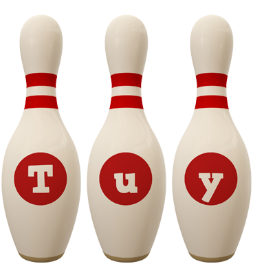Tuy bowling-pin logo