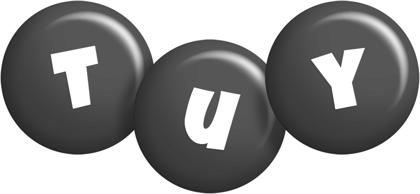Tuy candy-black logo
