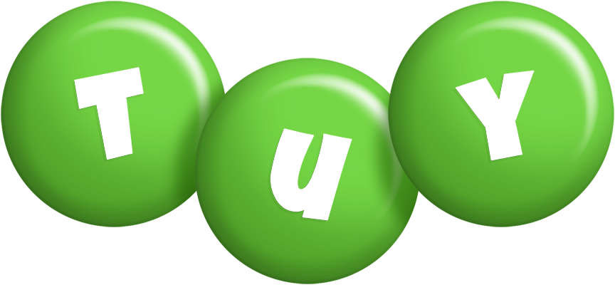 Tuy candy-green logo