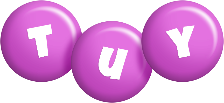Tuy candy-purple logo