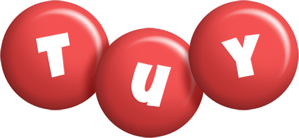 Tuy candy-red logo