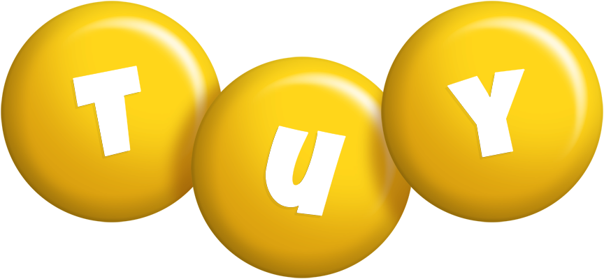 Tuy candy-yellow logo