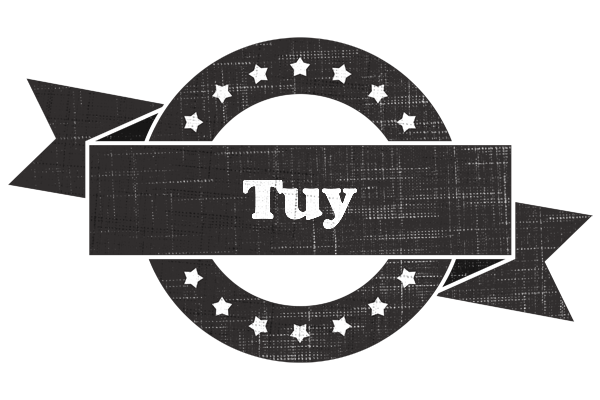 Tuy grunge logo