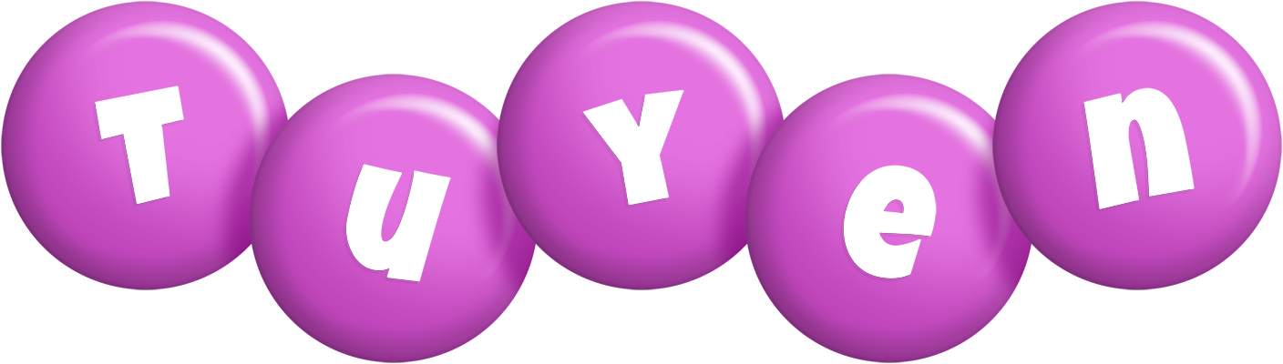 Tuyen candy-purple logo