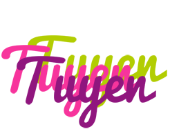 Tuyen flowers logo