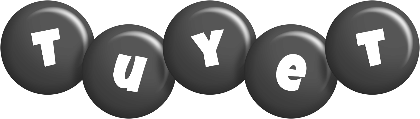 Tuyet candy-black logo
