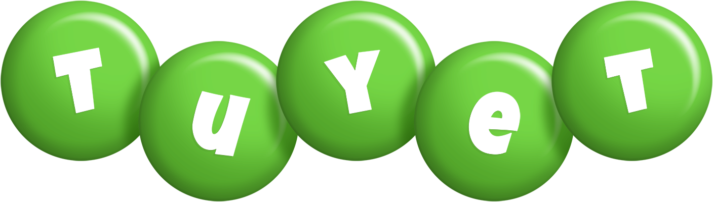 Tuyet candy-green logo