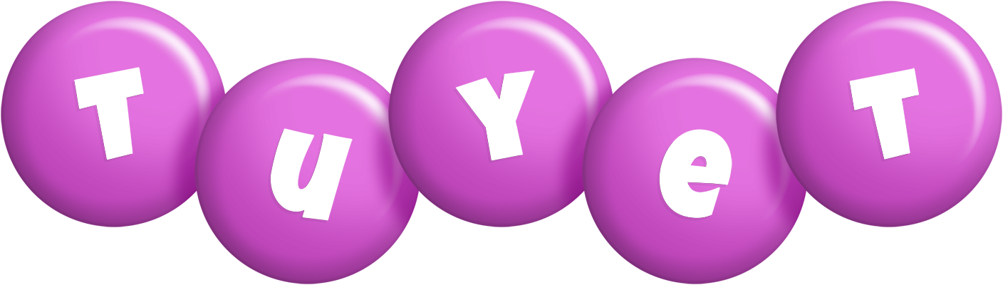 Tuyet candy-purple logo