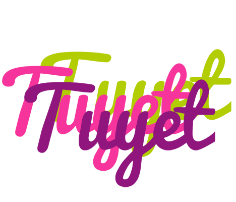 Tuyet flowers logo