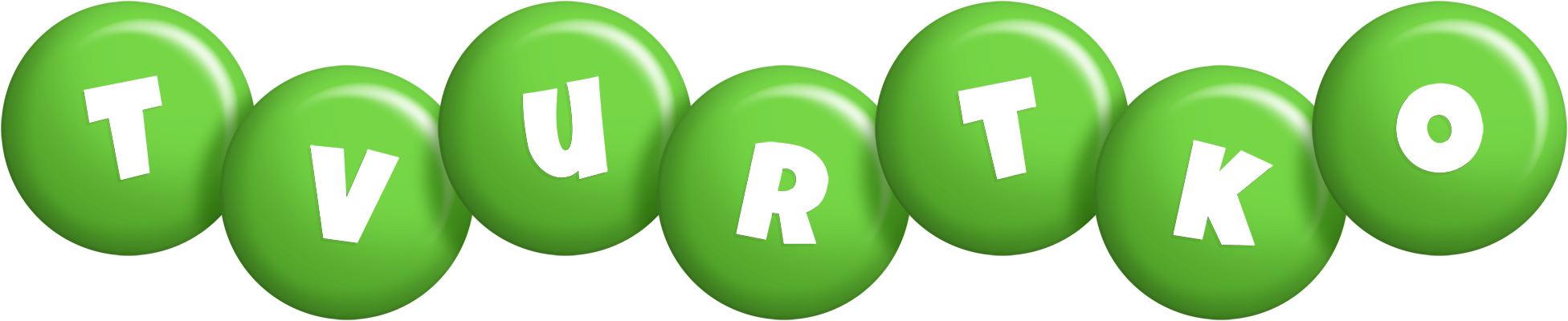 Tvurtko candy-green logo