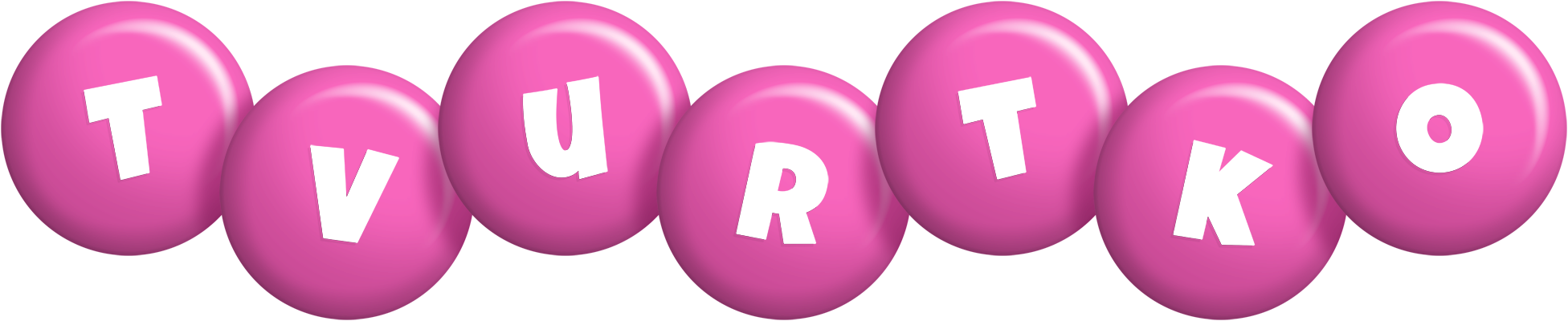 Tvurtko candy-pink logo