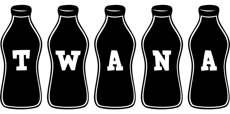 Twana bottle logo