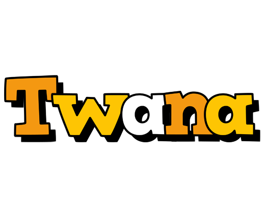 Twana cartoon logo