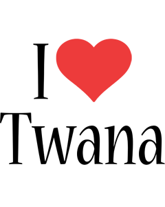 Twana i-love logo