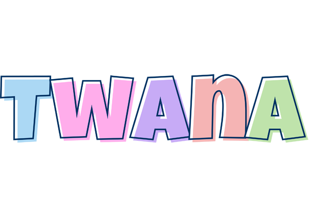 Twana pastel logo