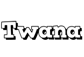 Twana snowing logo