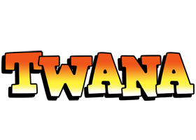Twana sunset logo