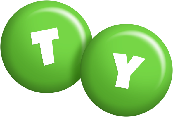 Ty candy-green logo