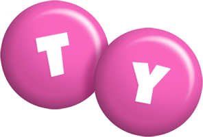 Ty candy-pink logo