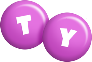 Ty candy-purple logo