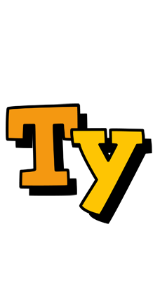 Ty cartoon logo