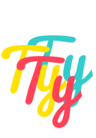 Ty disco logo