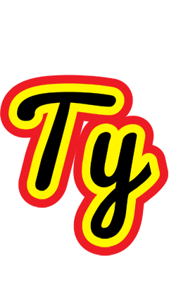 Ty flaming logo