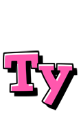 Ty girlish logo