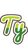 Ty golfing logo