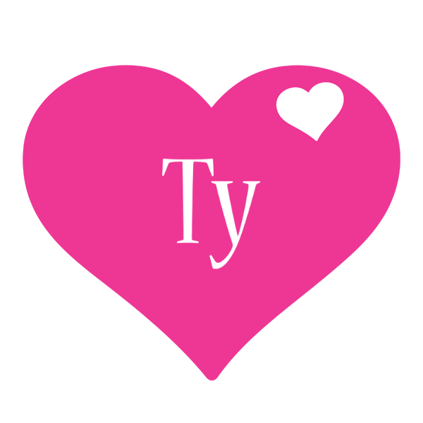 Ty love-heart logo