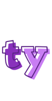 Ty sensual logo