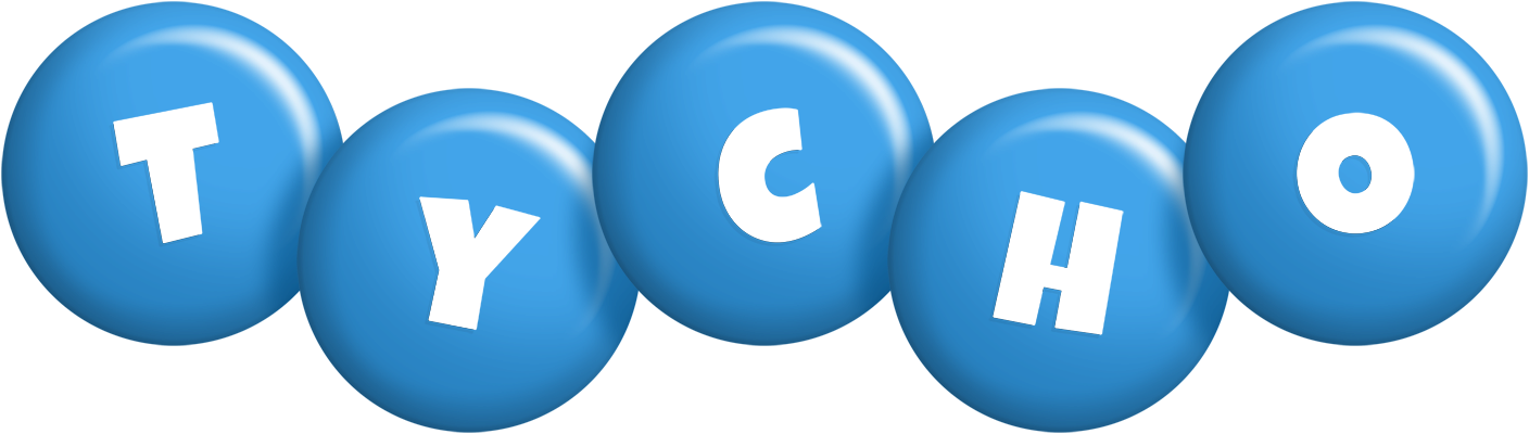 Tycho candy-blue logo