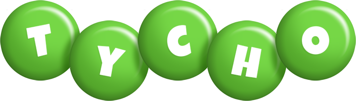 Tycho candy-green logo