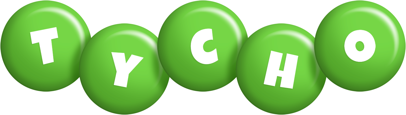 Tycho candy-green logo