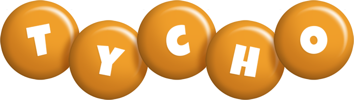 Tycho candy-orange logo