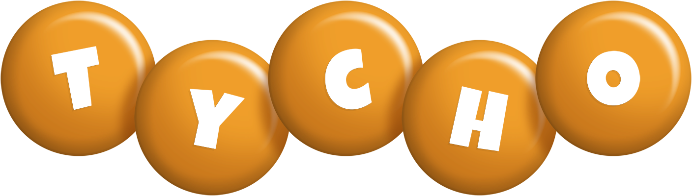 Tycho candy-orange logo