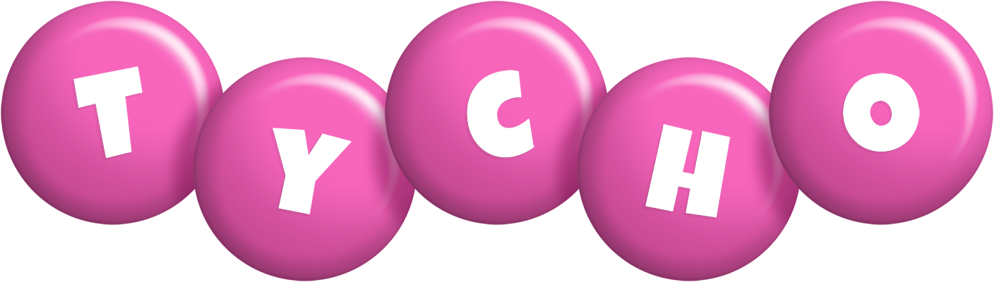 Tycho candy-pink logo