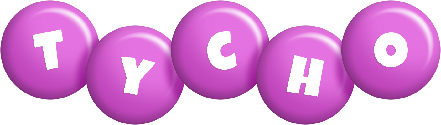 Tycho candy-purple logo