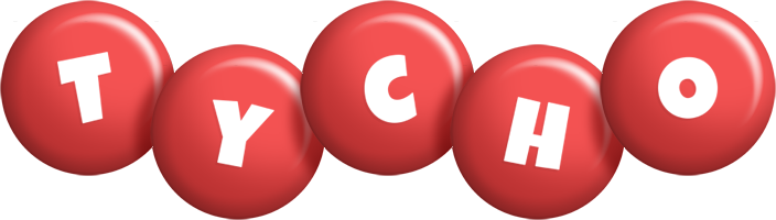 Tycho candy-red logo