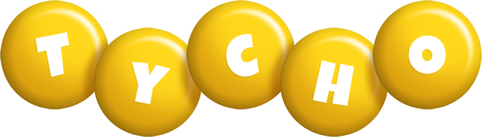 Tycho candy-yellow logo