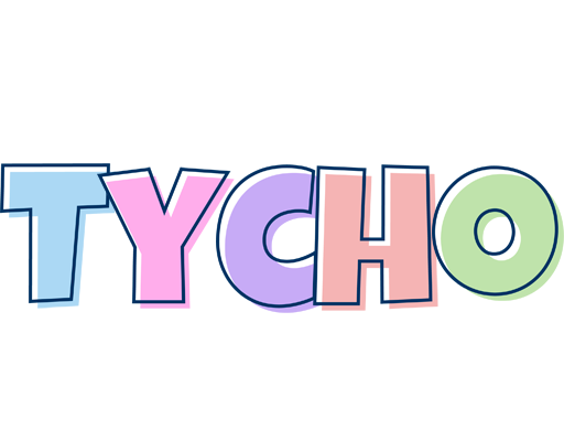 Tycho pastel logo