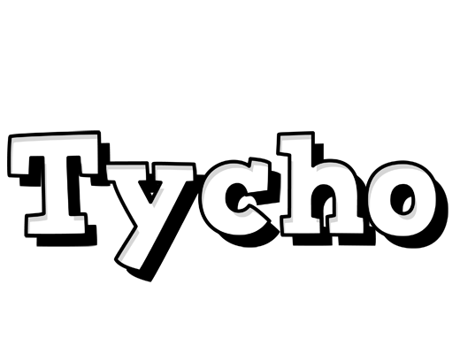 Tycho snowing logo