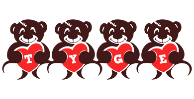 Tyge bear logo