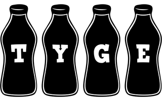 Tyge bottle logo