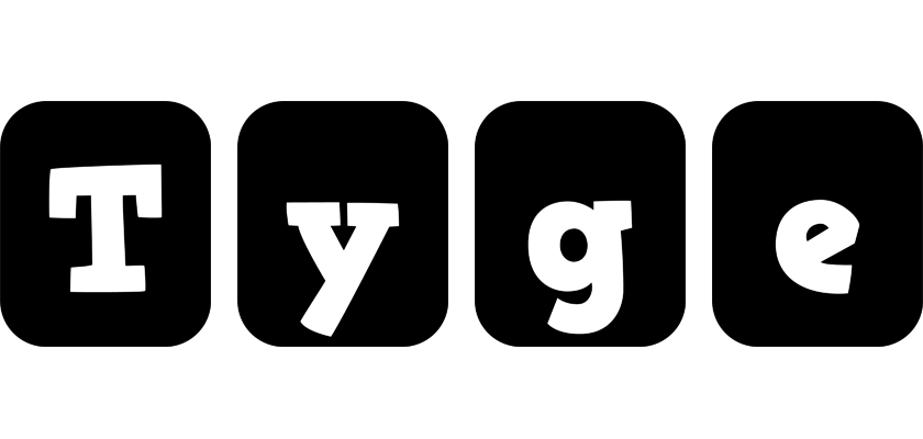 Tyge box logo