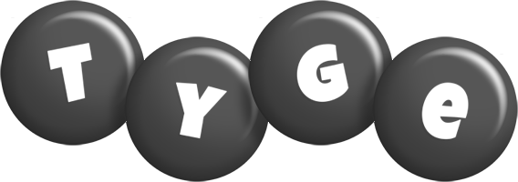 Tyge candy-black logo