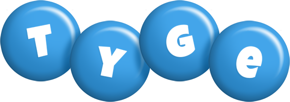 Tyge candy-blue logo