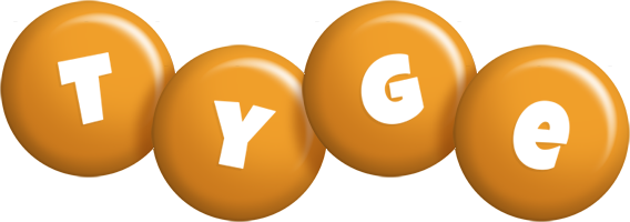 Tyge candy-orange logo