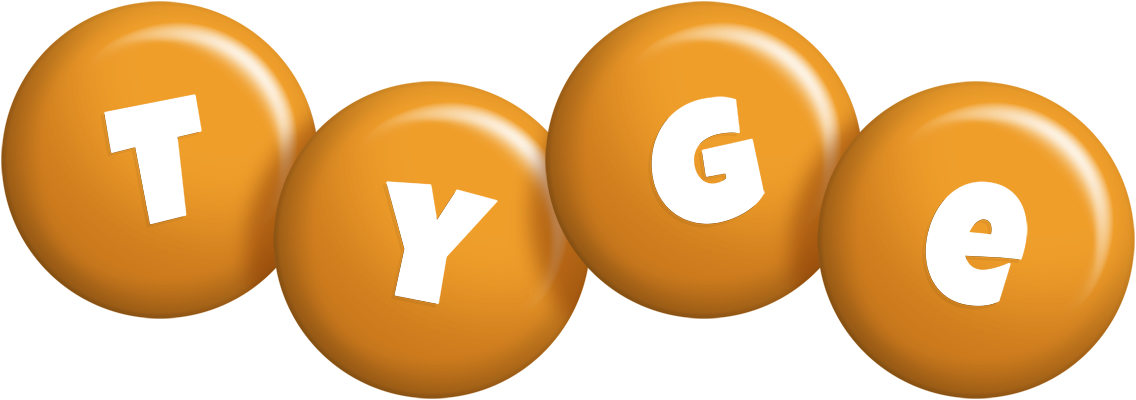 Tyge candy-orange logo