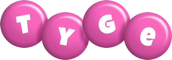 Tyge candy-pink logo
